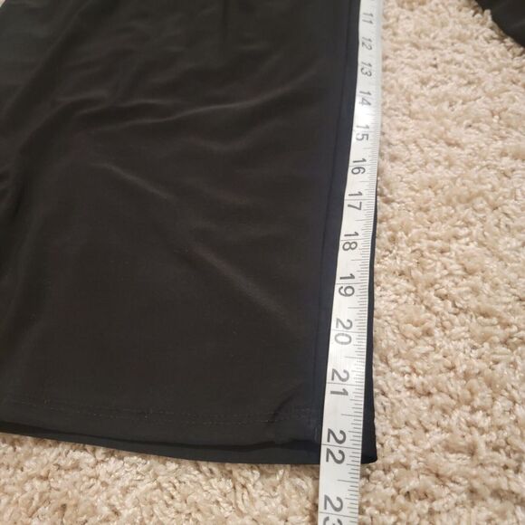 Tahari Jumpsuit New Size Xs Black Sleeveless Cropped Leg Black Jumper - Picture 4 of 7